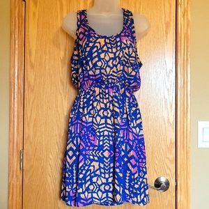 Rock & Roll Cowgirl Aztec Print Dress